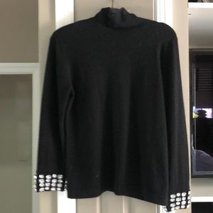 St. John cashmere sweater, size medium